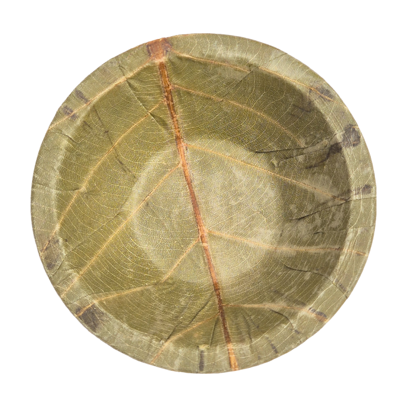 Miseczka z liści 8.5cm 60ml Leafy Bowl 50szt Miseczka z liści 8.5cm 60ml Leafy Bowl 50szt