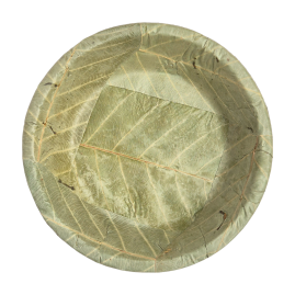 Talerz z liści 19cm 500ml Leafy Plate 20szt